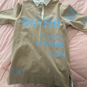 Burberry dress long sleeve girls